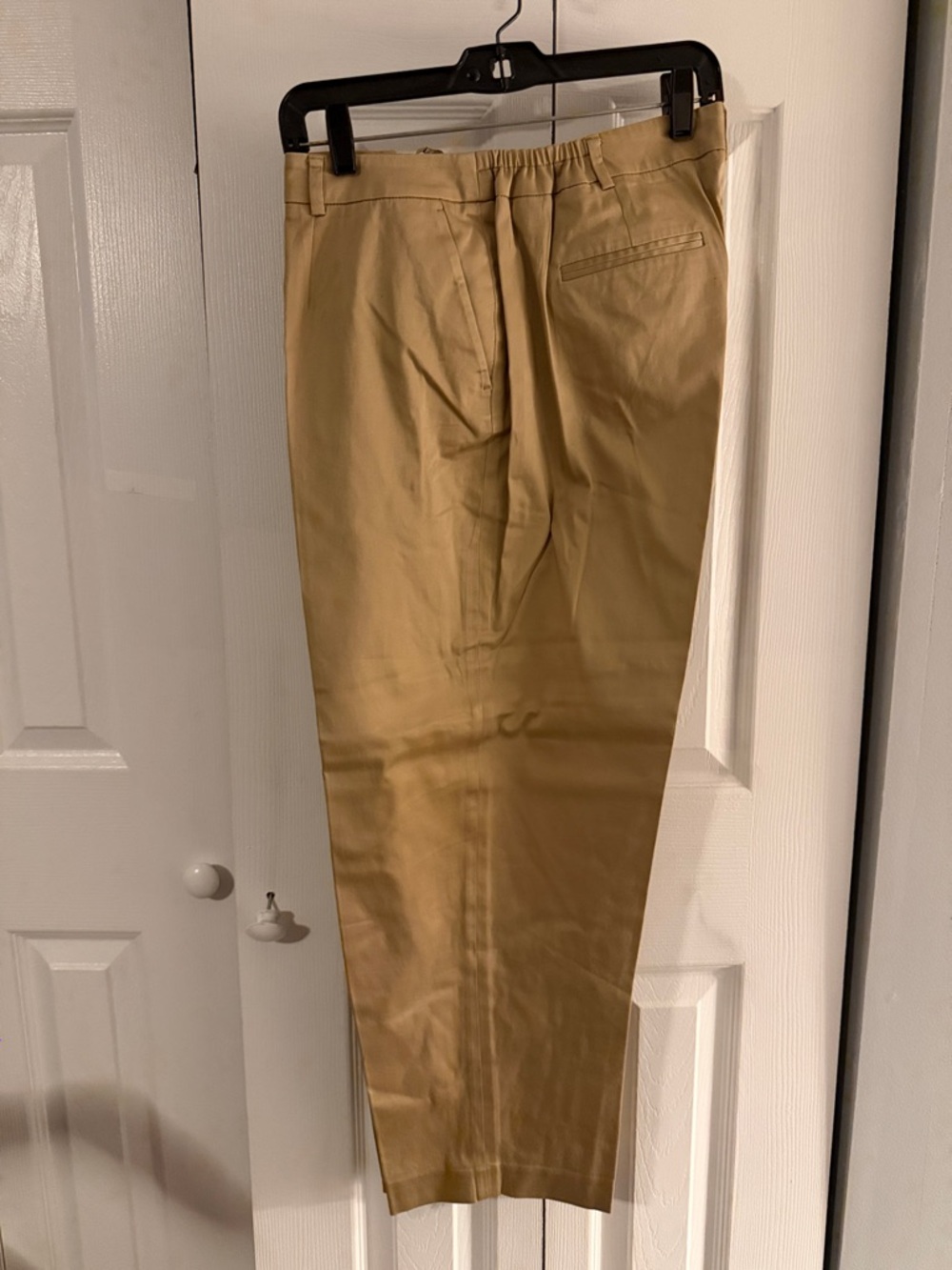 Jones New York Signature Tan Crop Pants, 14W,